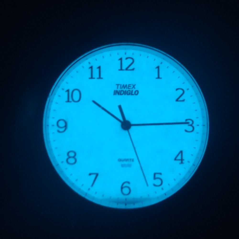 Vintage 2015 Timex Indiglo 34mm Mens Quartz Dress Watch Speidel Strap Restored - Picture 10 of 10